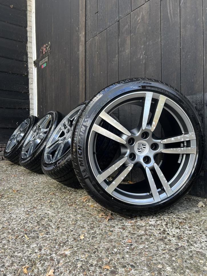 Porsche Panamera 970 971 winterset turbo 4S 5x130 20” wielen, Auto-onderdelen, Banden en Velgen, Banden en Velgen, Winterbanden