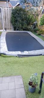 Grote Exit trampoline 427 x 244 cm, Ophalen, Gebruikt