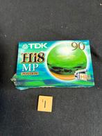 TDK Hi8 MP 90 Videoband - Nieuw in Verpakking, Ophalen of Verzenden, Band, Cassette, Tdk