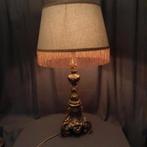 Exclusieve schemerlamp vintage boudoir stijl groen goud, Huis en Inrichting, Lampen | Tafellampen, Ophalen of Verzenden, Nieuw