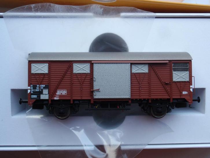 EXACT TRAIN SBB Gs, Hobby en Vrije tijd, Modeltreinen | H0, Nieuw, Wagon, Gelijkstroom, Overige merken, Ophalen of Verzenden