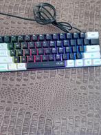 MageGee TS91 - Gaming Toetsenbord - 60 % keyboard - zwart wi, Computers en Software, Toetsenborden, Ophalen, Gebruikt, Gaming toetsenbord