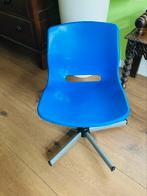 Ikea Snille bureaustoel blauw, Huis en Inrichting, Bureaustoelen, Ophalen, Zo goed als nieuw, Blauw, Bureaustoel