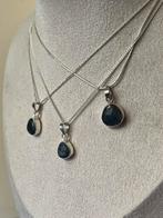 Saffier hanger beschermt inzicht voorspoed uniek magie power, Blauw, Nieuw, Ophalen of Verzenden, Met edelsteen