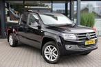 Volkswagen AMAROK 2.0 TDI DUBBEL CABIN HIGHLINE A/T 5 SITZ 4, Auto's, 4 cilinders, Volkswagen, Zwart, Origineel Nederlands
