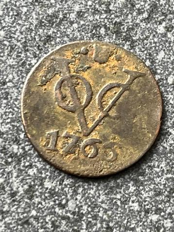 Utrecht VOC duit 1765 beschikbaar voor biedingen