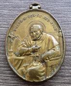 Om1850 GROTE Scapulier Penning Medaille Alfonsus van Liguori