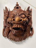 Houten Balinees Barong masker, Ophalen, Zo goed als nieuw