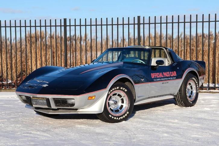 Chevrolet Corvette C3, Auto's, Chevrolet, Bedrijf, Corvette, Benzine, Cabriolet, Automaat, Geïmporteerd, Zwart, Grijs, Leder, Ophalen