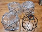 4x Ikea Brunsta hanglampenkap, Ophalen of Verzenden, Nieuw, Zwart, Rond