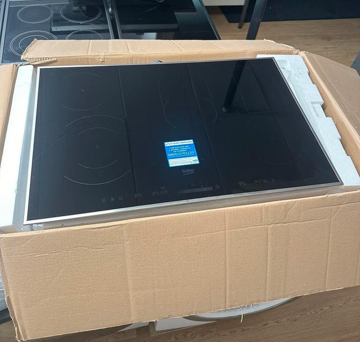 BEKO 5 zones Inbouw Keramische kookplaat HIC 85502TX, Witgoed en Apparatuur, Kookplaten, Nieuw, Inbouw, Keramisch, 5 kookzones of meer