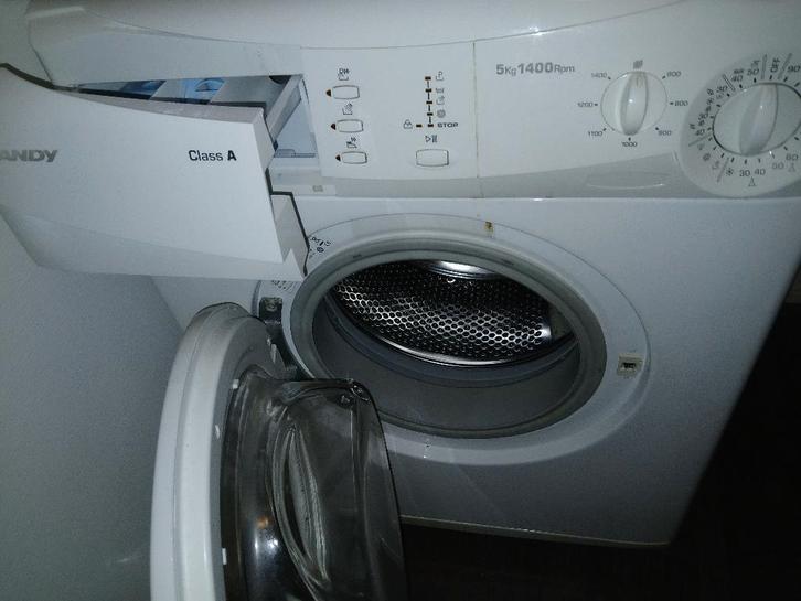 Wasmachine Candy, Witgoed en Apparatuur, Wasmachines, Gebruikt, Voorlader, 4 tot 6 kg, 85 tot 90 cm, 1200 tot 1600 toeren, Ophalen