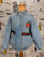 Gucci denim bomber jas jack maat 5, Kinderen en Baby's, Gucci, Gucci EU, Customercare@gucci.com, Zo goed als nieuw