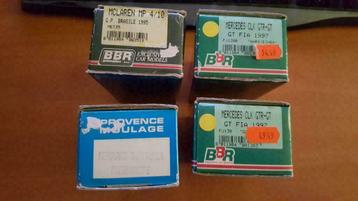 BBR 1:43 kits Mercedes CLK 1997 en McLaren f1 1995 beschikbaar voor biedingen