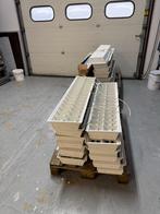 TL Balken Systeem Plafond + 20 Armaturen + Lampen, Ophalen of Verzenden, Gebruikt, Minder dan 50 watt, Lamp met armatuur