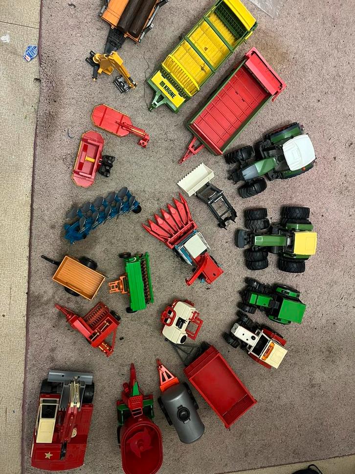 Bruder tractoren en toebehoren, Kinderen en Baby's, Speelgoed | Bouwstenen, Gebruikt, Overige merken, Ophalen