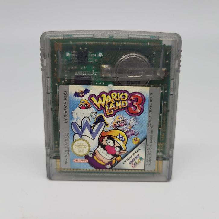 Wario Land 3 - Nintendo Game Boy Color - GBC Cartridge, Spelcomputers en Games, Games | Nintendo Game Boy, Gebruikt, Avontuur en Actie