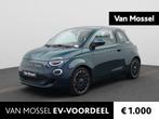 Fiat 500e La Prima 42 kWh | Stoelverwarming | Camera | Leder, 12 maanden, Gebruikt, 118 pk, 4 stoelen