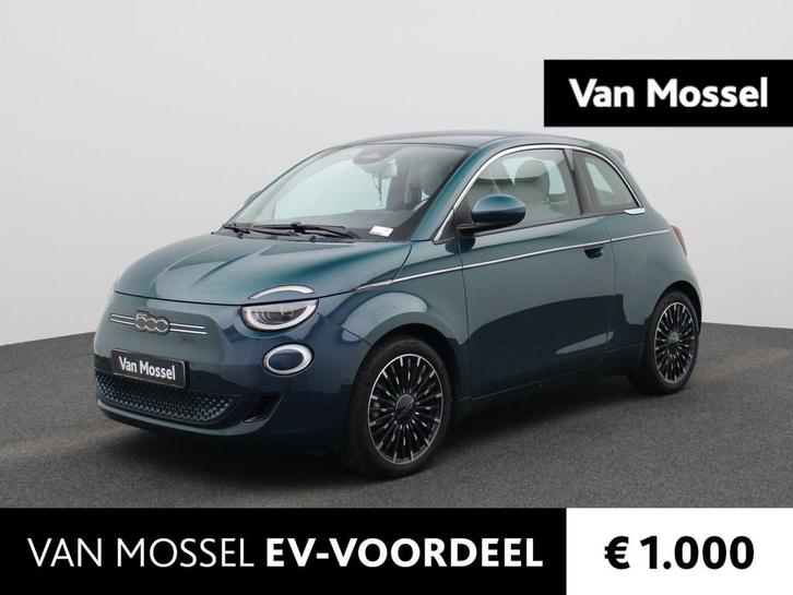 Fiat 500e La Prima 42 kWh | Stoelverwarming | Camera | Leder, Auto's, Fiat, Bedrijf, Te koop, 500E, ABS, Achteruitrijcamera, Adaptive Cruise Control