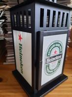 Kandelaar lantaarn Heineken bier style Ca 28cm hoog €25 euro, Verzamelen, Biermerken, Nieuw, Reclamebord, Plaat of Schild, Heineken