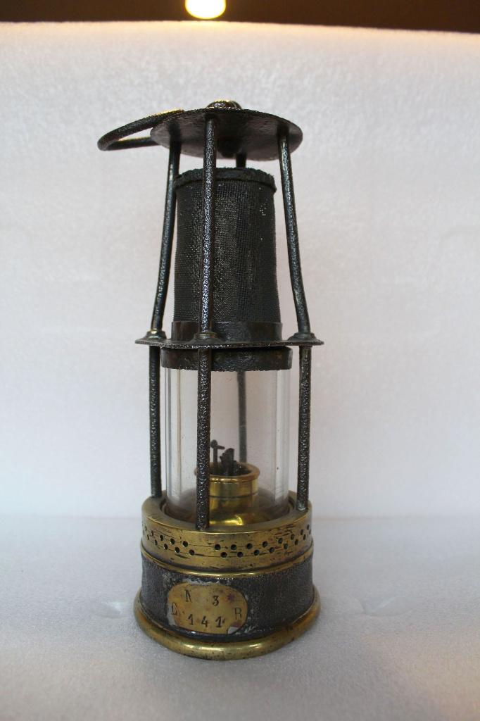 oude mijnlamp uit Belgie, Ophalen of Verzenden