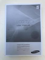 Samsung gebruiksaanwijzing LCD tv, Ophalen, Zo goed als nieuw