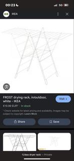 IKEA FROST Wasrek - Nieuw, Tuin en Terras, Droogmolens en Wasrekken, Ophalen, Nieuw, Wasrek