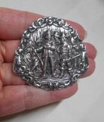 Zilveren antieke broche gesigneerd Hooikaas nr.042