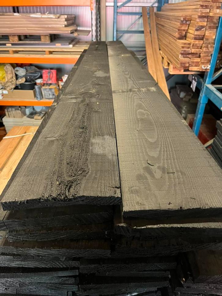 Zwarte douglas planken 20x200mm 3m lengte, Tuin en Terras, Palen, Balken en Planken, Nieuw, Planken, 250 cm of meer, Ophalen of Verzenden