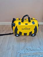 Gele Trunki Kinderkoffer, Sieraden, Tassen en Uiterlijk, Koffers, Ophalen, Gebruikt, Hard kunststof, Minder dan 50 cm