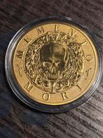 Memento Mori Goudkleurige Munt, Ophalen of Verzenden, Overige landen, Losse munt, Goud