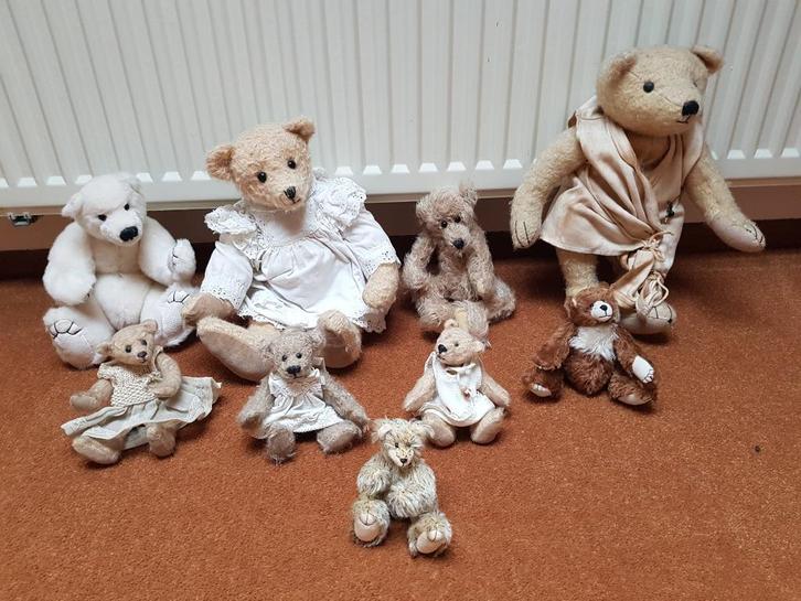 Handgemaakte beren, Verzamelen, Beren en Cherished Teddies, Zo goed als nieuw, Stoffen beer, Overige merken, Ophalen of Verzenden