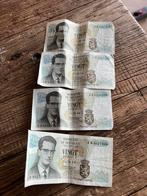 Bankbiljetten Belgische francs 20   15-06-1964. 4 stuks, Ophalen of Verzenden, Los biljet