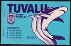 B1500 Tuvalu Pb 4x10+25+35+45 postfris Vissen, Verzenden, Postfris, Dier of Natuur