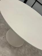 Eettafel Rond Wit Beton Ciré 120 cm, Savoire, Rond, Ophalen of Verzenden, X