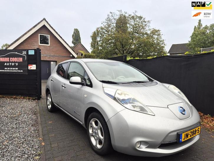 Nissan LEAF Base 24 kWh Automaat Navi Clima Cruise 74019 Km, Auto's, Nissan, Bedrijf, Te koop, Leaf, ABS, Airbags, Airconditioning