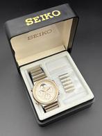 Seiko Moonphase Chronograph (met doos), Ophalen of Verzenden