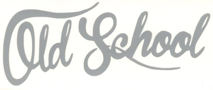 Old School sticker #3, Motoren, Accessoires | Stickers, Ophalen of Verzenden
