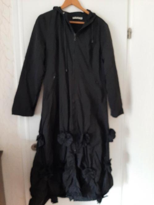 Lange zwarte winterjas met capuchon Franstyle T3 maat 40-42, Kleding | Dames, Jassen | Winter, Gedragen, Maat 38/40 (M), Zwart