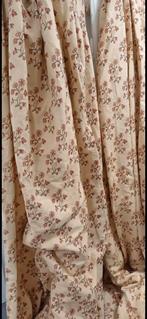 Prachtige zware set dubbelgevouwen overgordijnen, Ophalen of Verzenden, Zo goed als nieuw, 200 cm of meer, 200 cm of meer