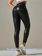 R91 zwarte stretch broek, maat 42/44 en 44/46 .............., Legging, Zwart, Nieuw, Ophalen of Verzenden