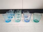 Set van 9 iittala Kartio glazen Kaj Franck, Ophalen, Gebruikt, Waterglas