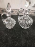 Olie en azijn set kristal groot 14 kleine 11cm ., Antiek en Kunst, Ophalen of Verzenden