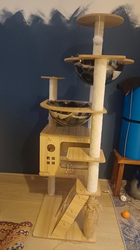 Krabpaal.  Spel & slaapplek., Dieren en Toebehoren, Krabmeubelen, Zo goed als nieuw, Krabpaal, Ophalen