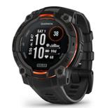 Garmin Instinct 3 Solar 45mm + Garantie, Ophalen, Zwart, Garmin, Zo goed als nieuw