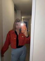 Rood Bershka jasje - maat S, Ophalen, Zo goed als nieuw, Jasje, Maat 36 (S)