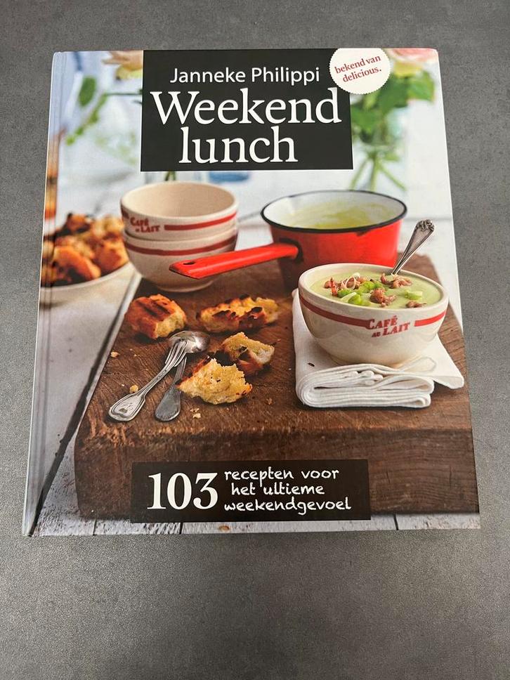 Lunch Janneke Philippi, Boeken, Kookboeken, Zo goed als nieuw, Hoofdgerechten, Italië, Vegetarisch, Ophalen of Verzenden