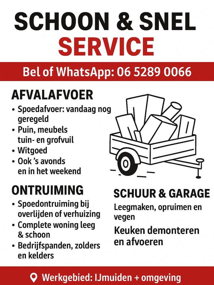 Sloopwerk & Afvalafvoer – Betrouwbaar en zorgvuldig, Diensten en Vakmensen, Klussers en Klusbedrijven