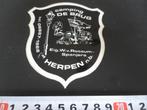 sticker Herpen N.B. Camping DE BRUG W. v. Rossum - Spanjers, Ophalen, Zo goed als nieuw, Bedrijf of Vereniging