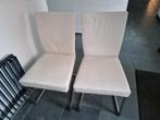 Bert Plantagie eetkamer stoelen 2, Huis en Inrichting, Stoelen, Ophalen, Twee, Wit, Design